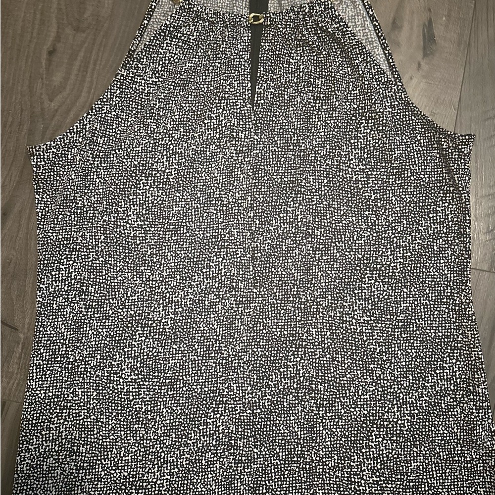 Michael Kors Monochrome Sleeveless Blouse